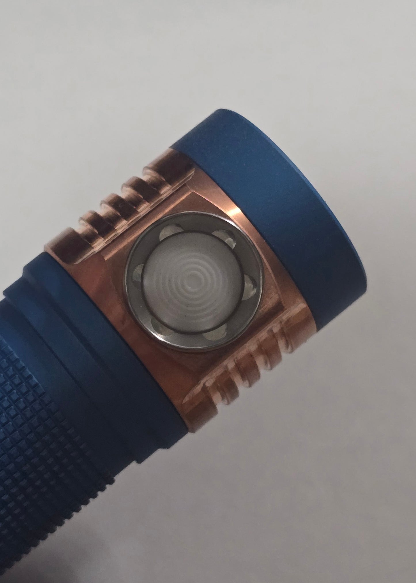 Emisar D4K 21700 High Power EDC Flashlight *CUSTOM BUILT-TO-ORDER* CYAN W COPPER HEAD ($25 ADDITIONAL)
