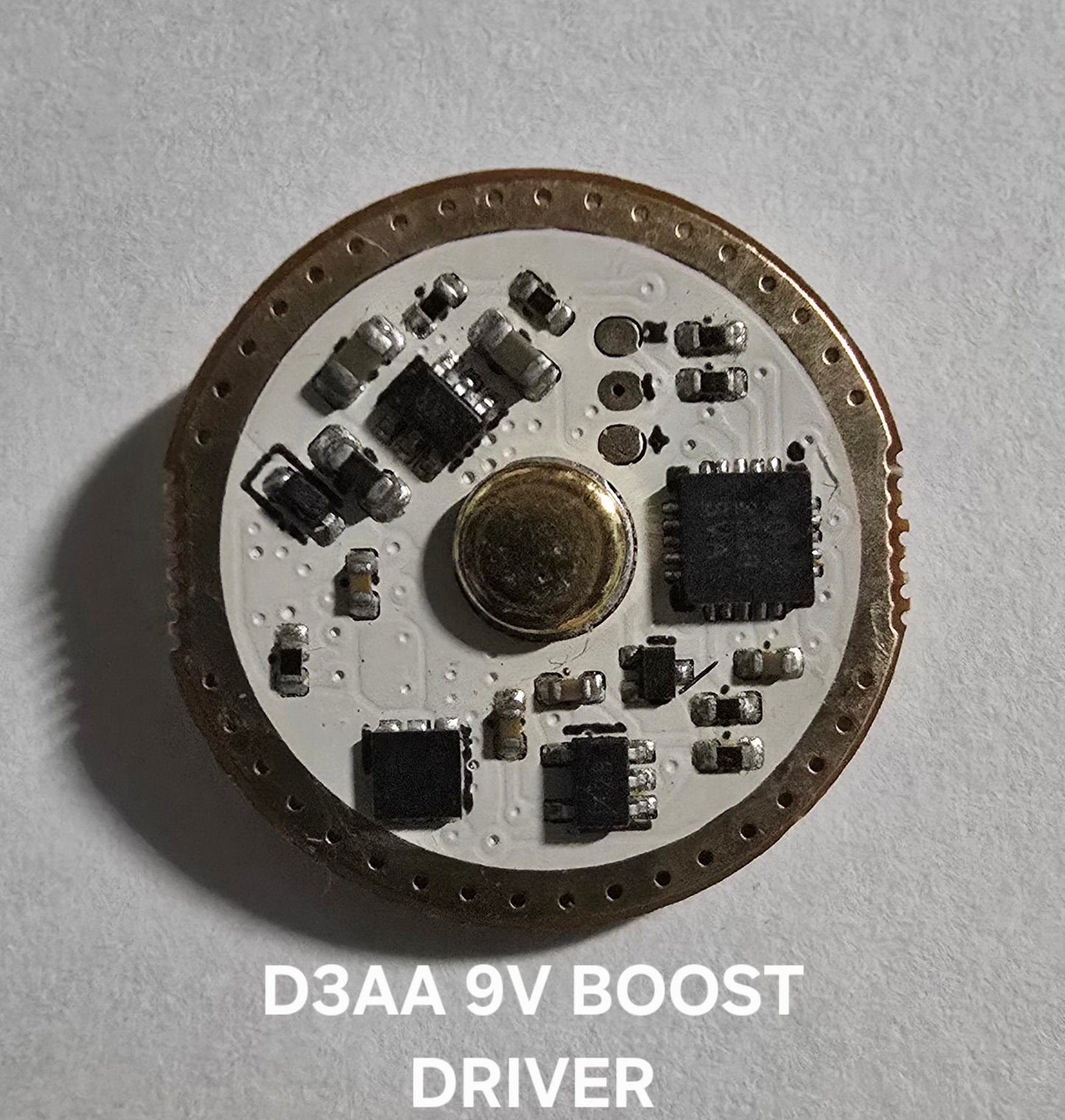 Emisar Noctigon Linear/Boost/Tint Ramping LED Driver 18MM D3AA DW3AA "THEFREEMAN" 9V 6A BOOST DRIVER