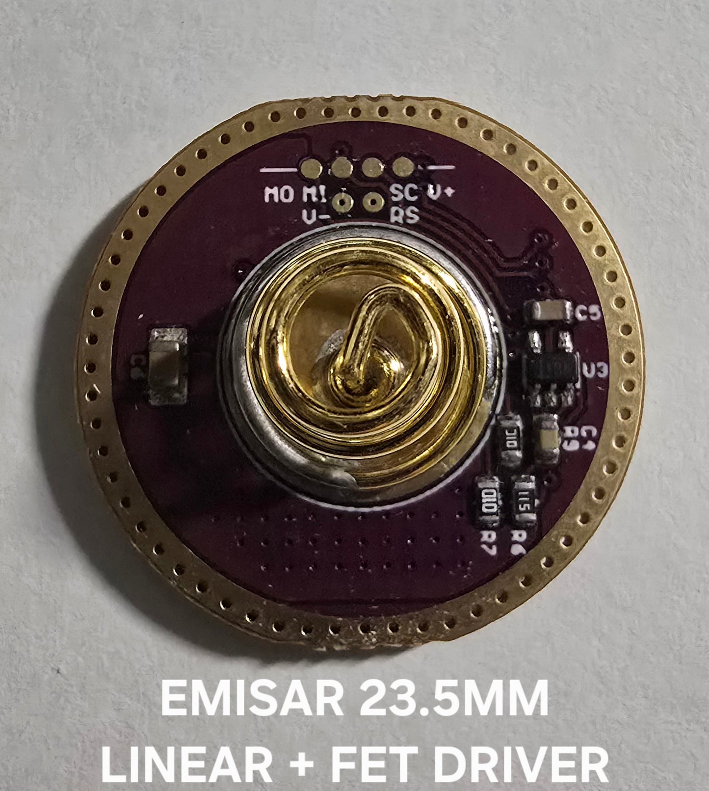 Emisar Noctigon Linear/Boost/Tint Ramping LED Driver 24MM D4K D1K DT8K 9A + FET DRIVER