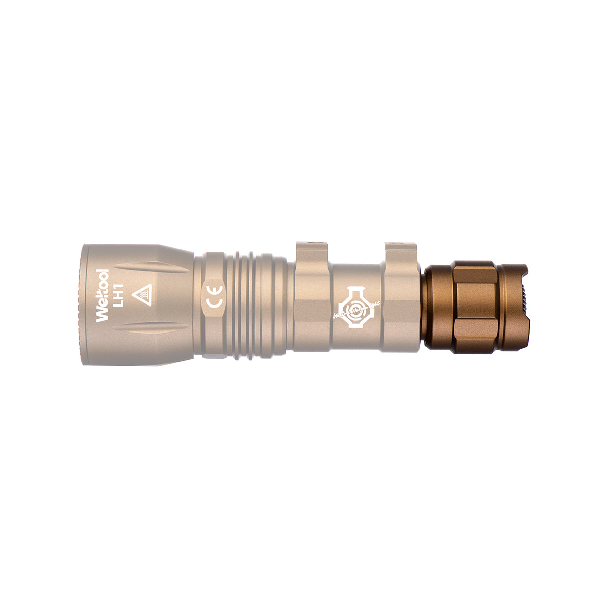 Weltool TC68 Flashlight Forward Switch Tailcap for W35/W65/LH3 Series Weapon LEP