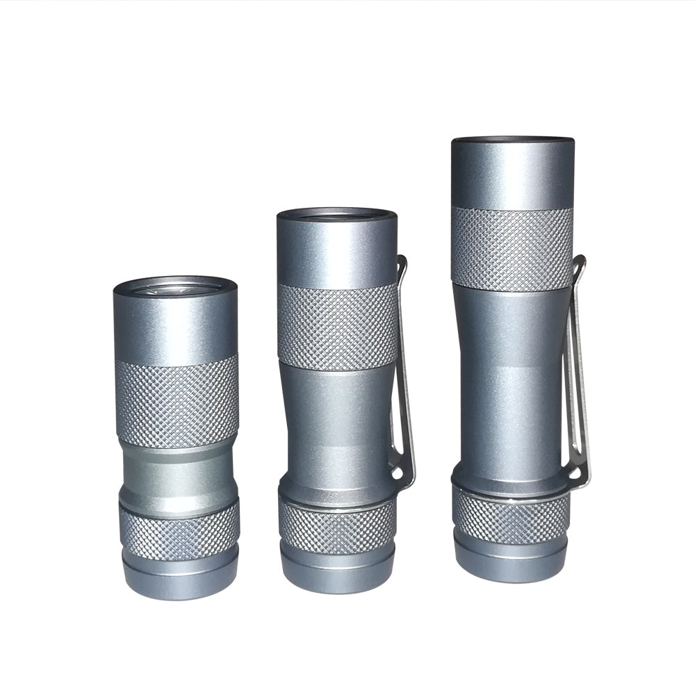 Lumintop FW3A 18500 Aluminum Short Tube Gray