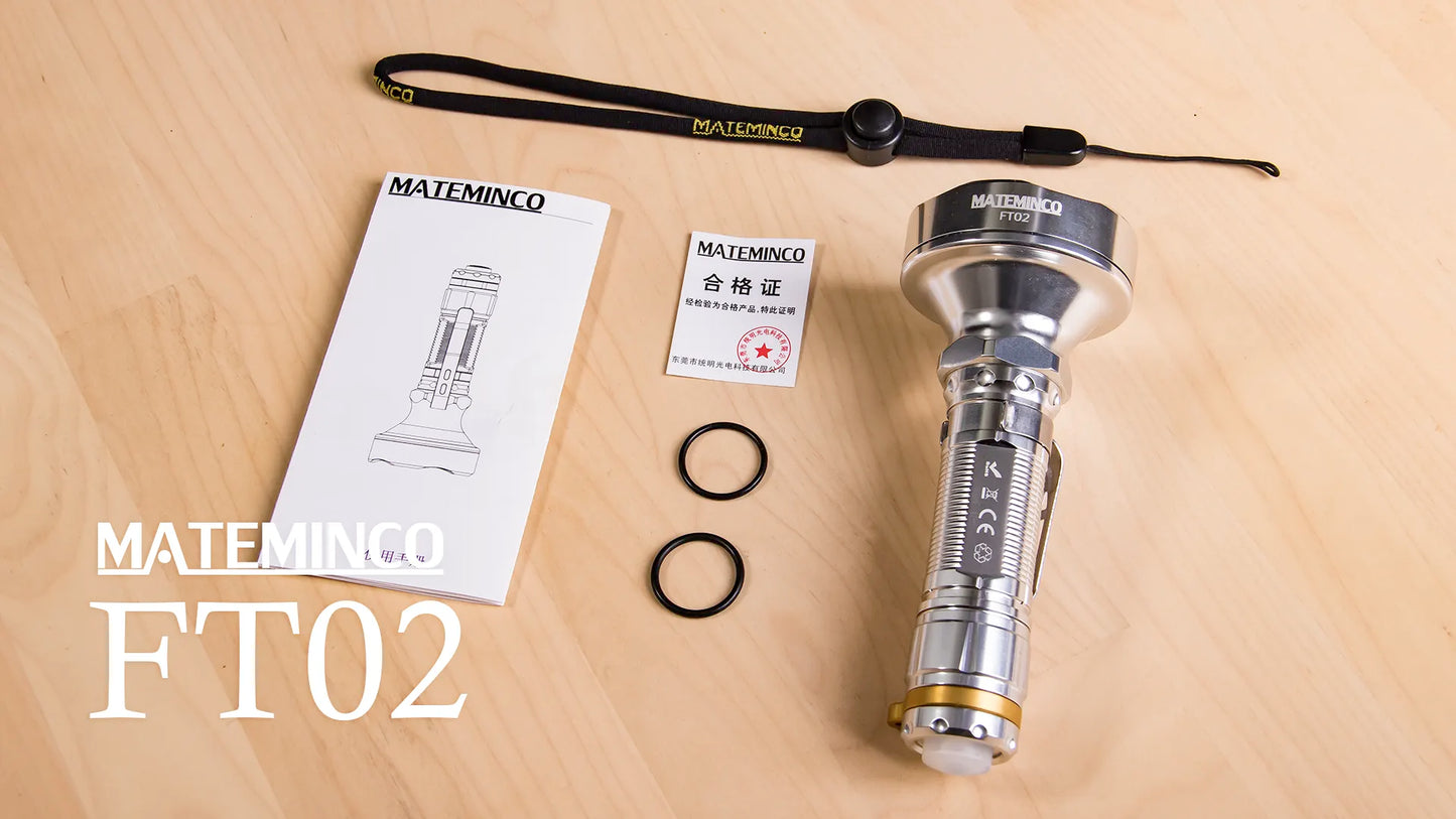 Mateminco FT01 FT02 Compact LED Flashlight