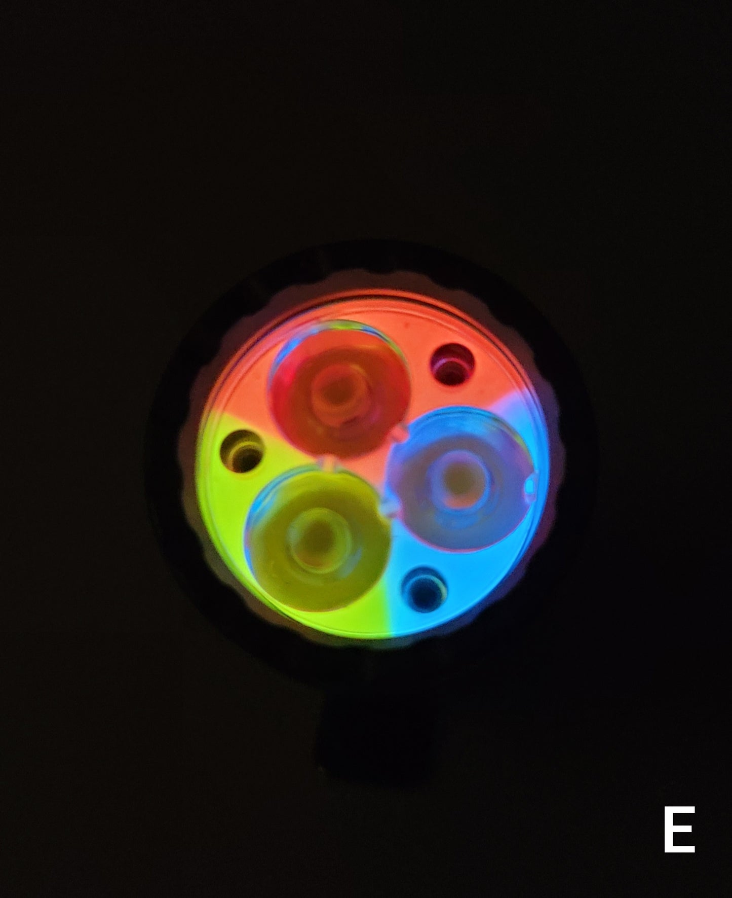 Lumintop MULTI COLORED TRI-GLOW Turbo Glow Gaskets For FW3A EDC18 FW21 LM10 HL3A