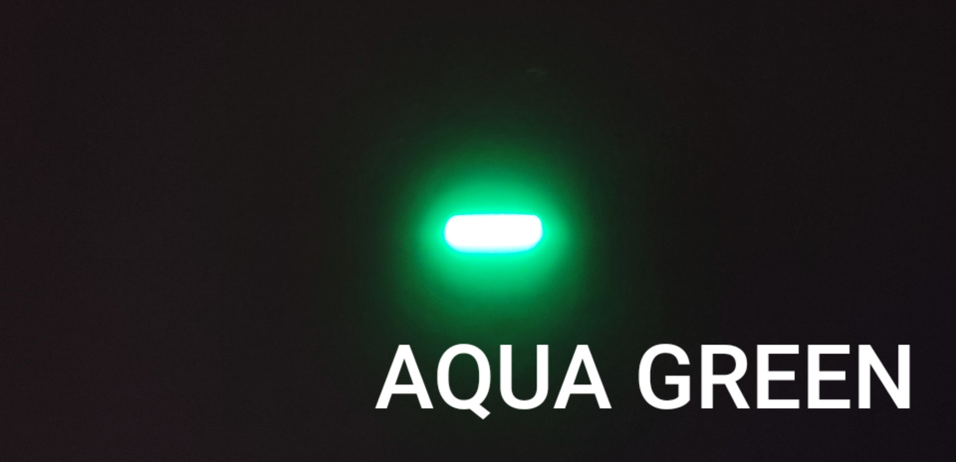 GITD Glow in The Dark Glow tubes Aqua green