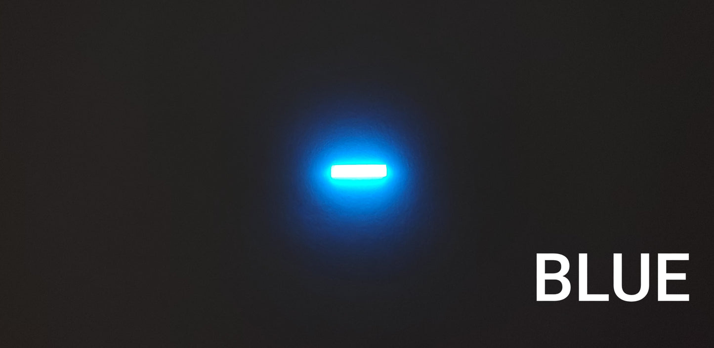 GITD Glow in The Dark Glow tubes Blue