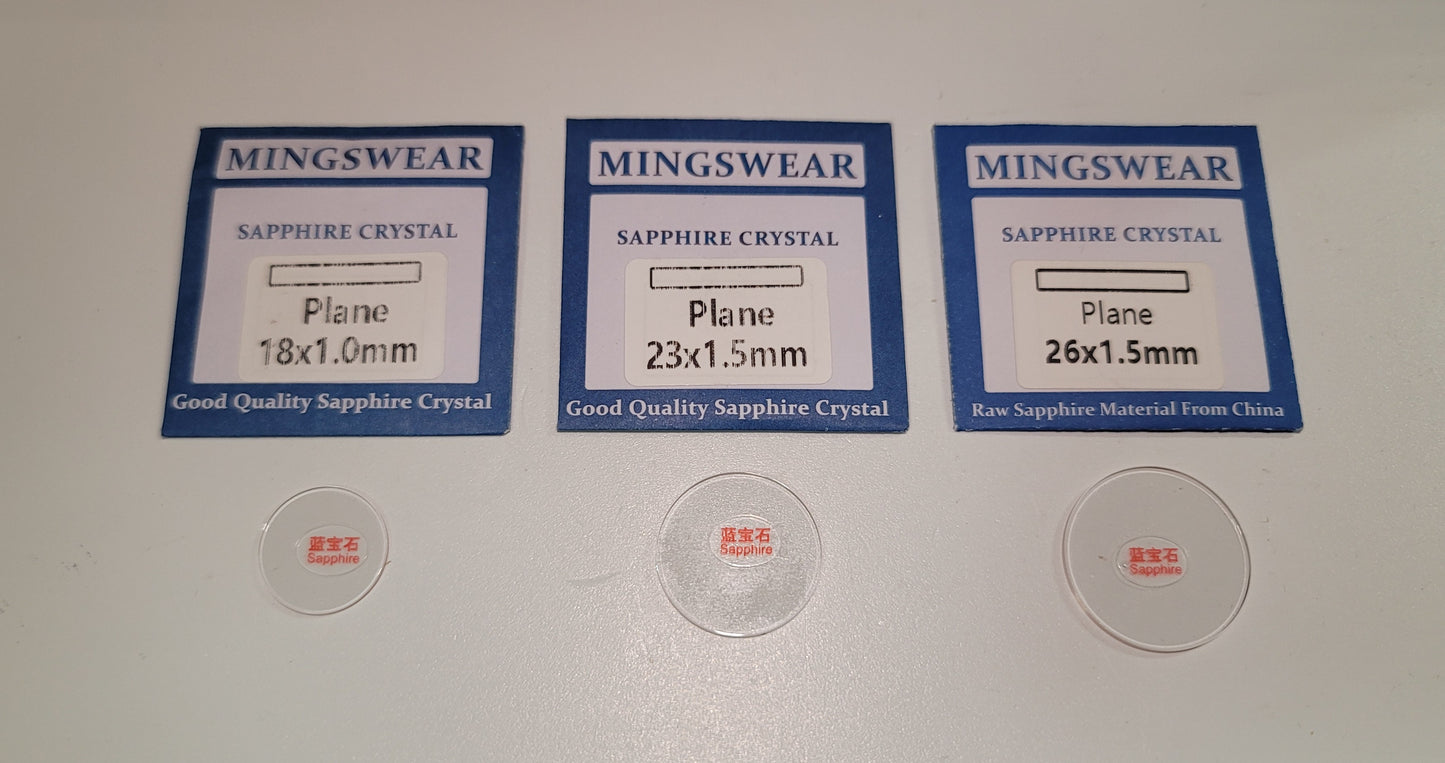 Sapphire Crystal Lens For Lumintop, Emisar or Noctigon LED Flashlight