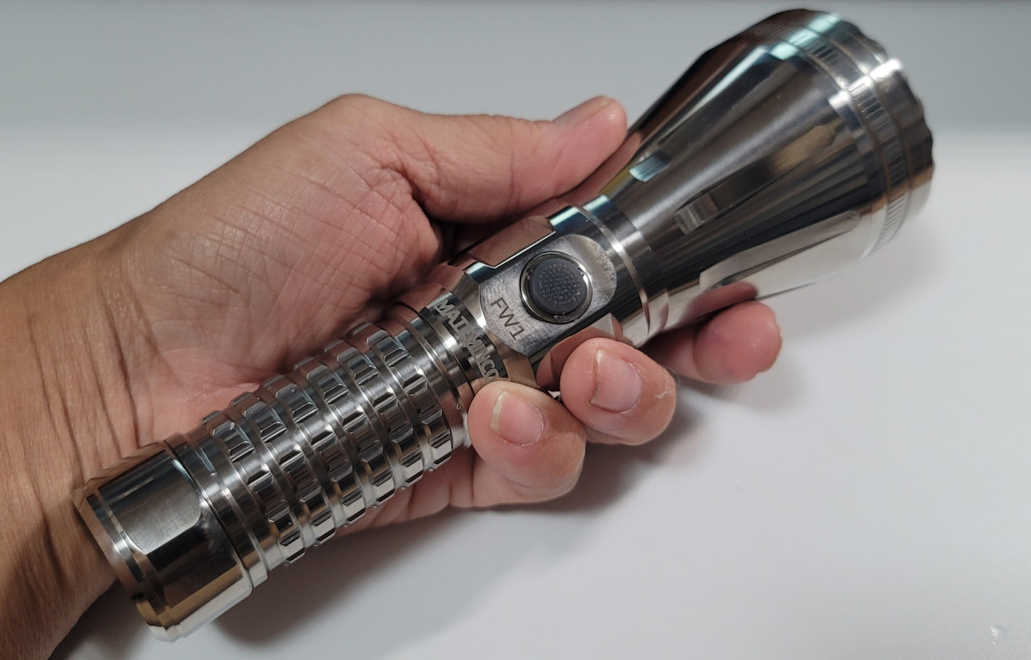 Mateminco FW1 Titanium 1.8 Mile 2952M Throw LEP Flashlight