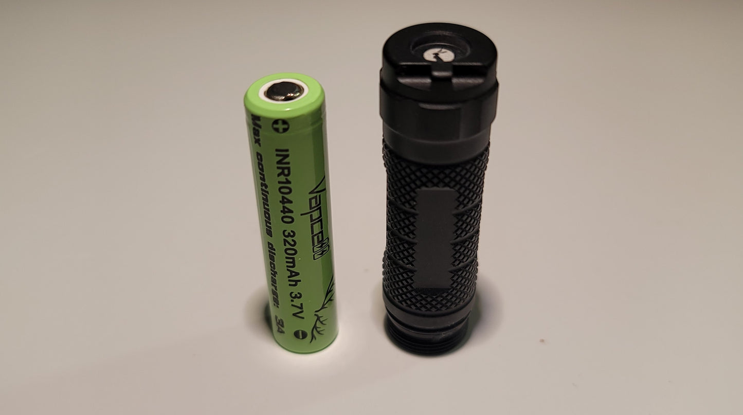 Lumintop GT Nano 10440 Extension Tube + 10440 Battery