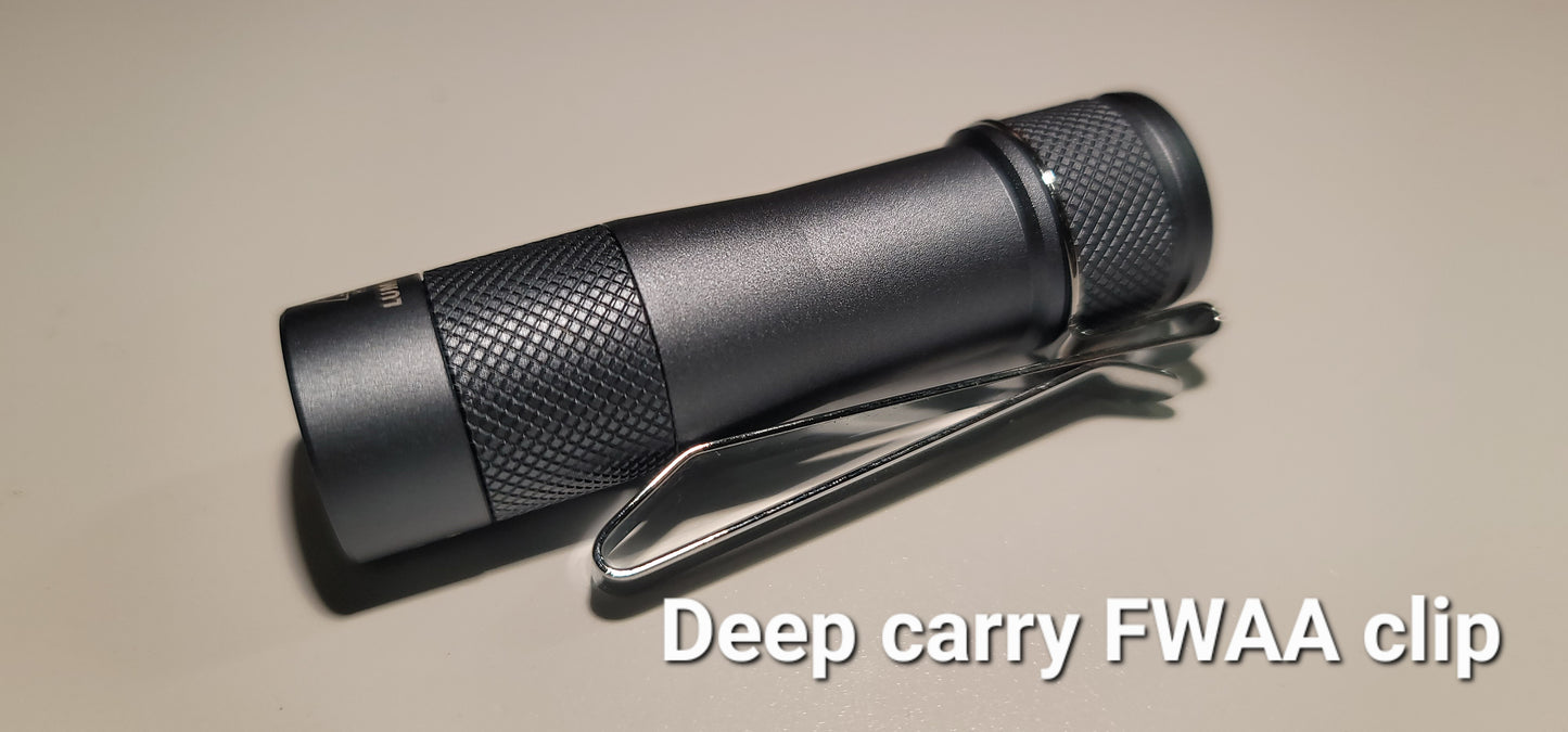 Lumintop FWAA FW1AA D3AA Deep Carry Pocket Clip