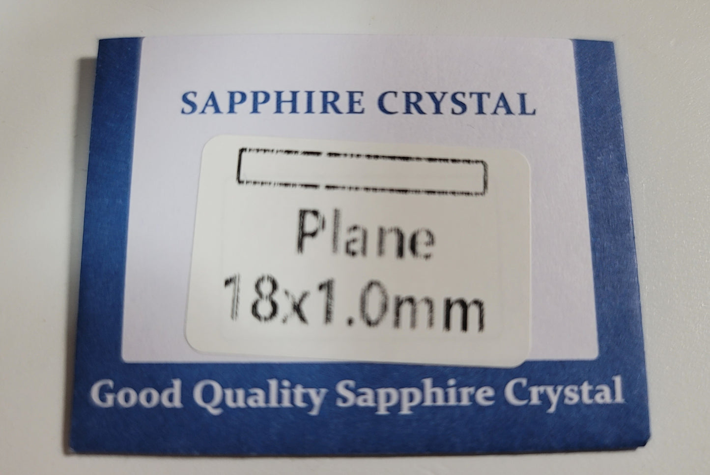 Sapphire Crystal Lens For Lumintop, Emisar or Noctigon LED Flashlight 18 X 1MM FOR LUMINTOP FWAA