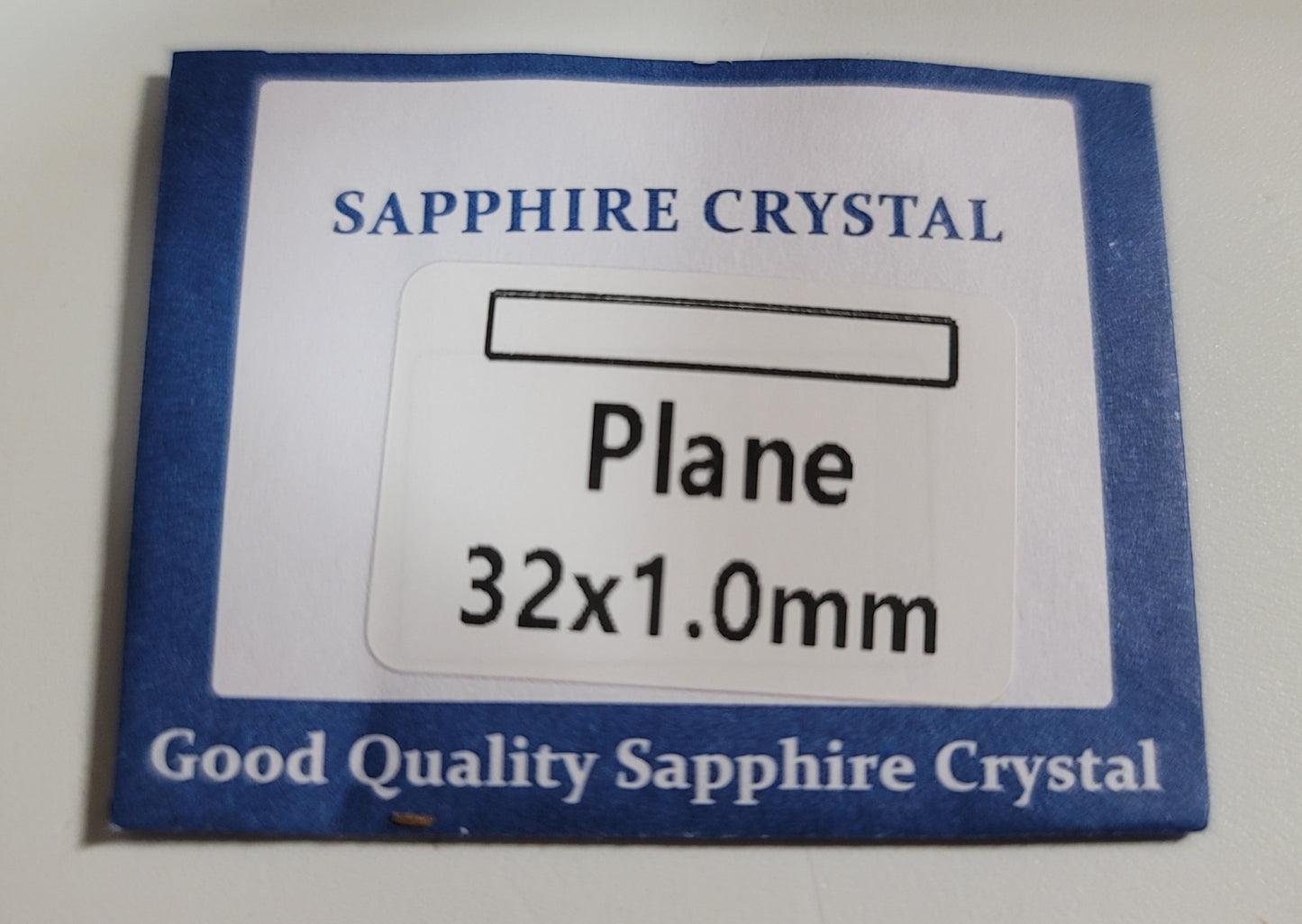 Sapphire Crystal Lens For Lumintop, Emisar or Noctigon LED Flashlight 32 X 1MM