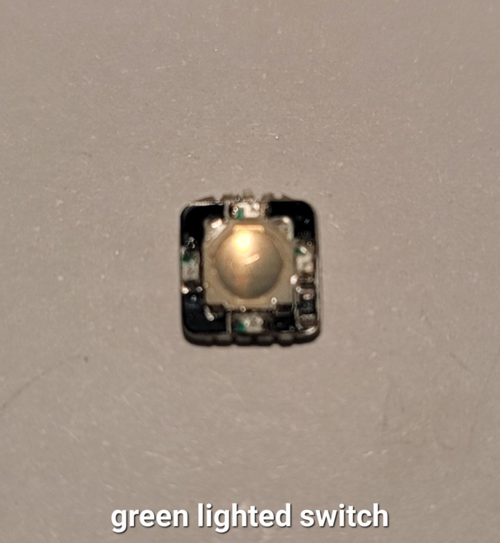 Emisar Noctigon Replacement E-Switch E Switch D4V2 D1 D1K D4K GREEN