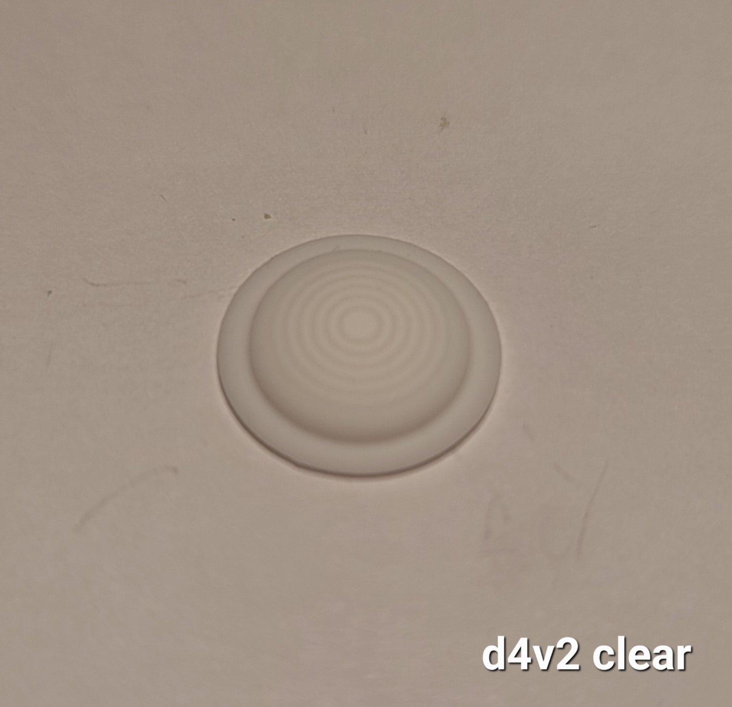 Emisar/Noctigon replacement switch ring/button CLEAR WHITE BUTTON SWITCH BUTTON