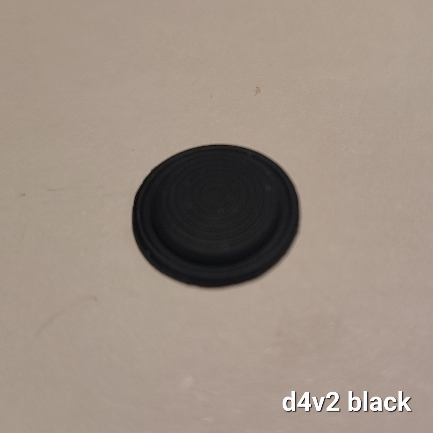 Emisar/Noctigon replacement switch ring/button BLACK BUTTON SWITCH BUTTON (NON-TRANSPARENT)