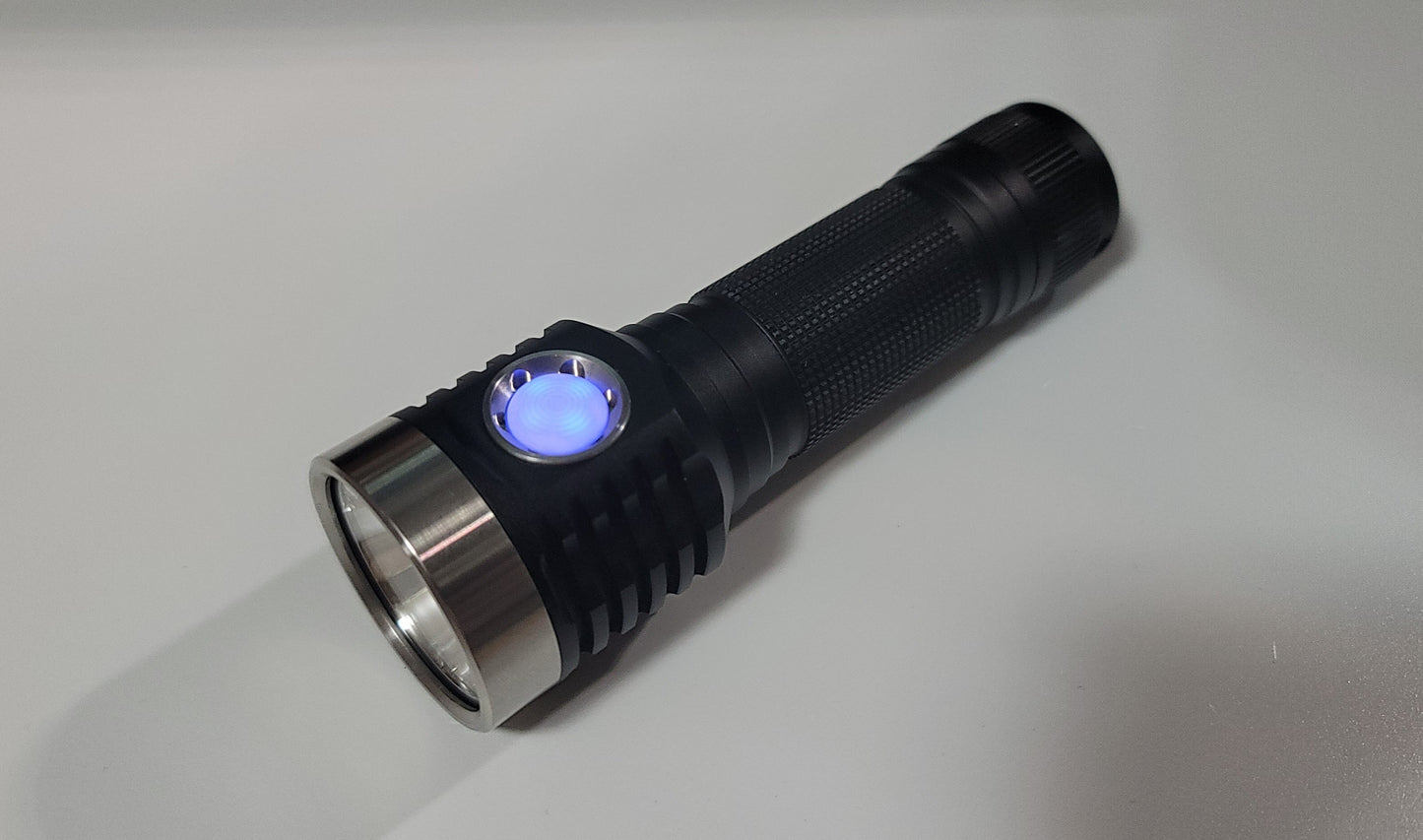 Emisar D1 Mini Thrower 18650 LED Flashlight "CUSTOM BUILT-TO-ORDER" BLACK