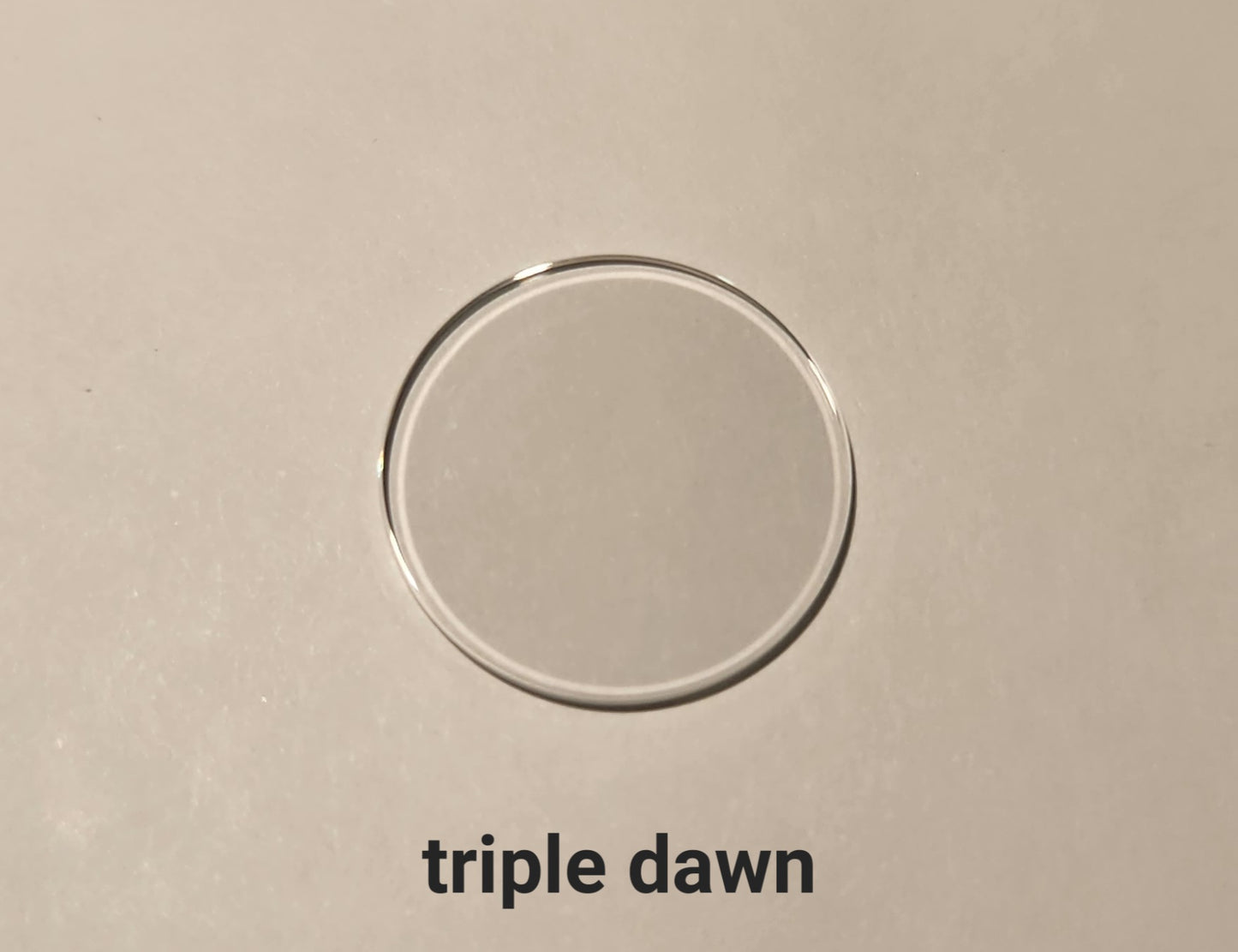 ReyLight Replacement Glass Lens TRIPLE DAWN (SAPPHIRE)