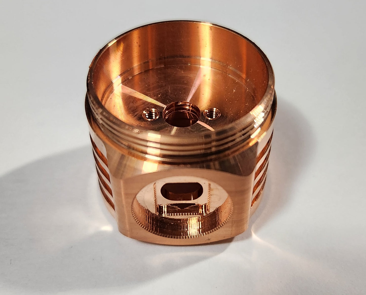 Emisar/Noctigon Brass Copper Replacement Head D4V2 COPPER