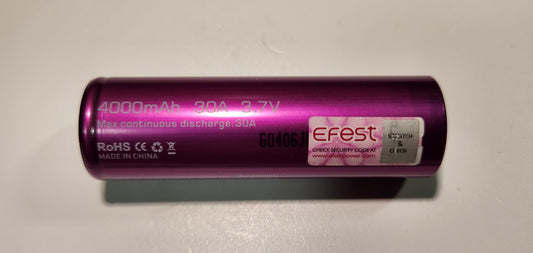 Efest IMR 27100 4000mAh 30A Rechargeable Battery