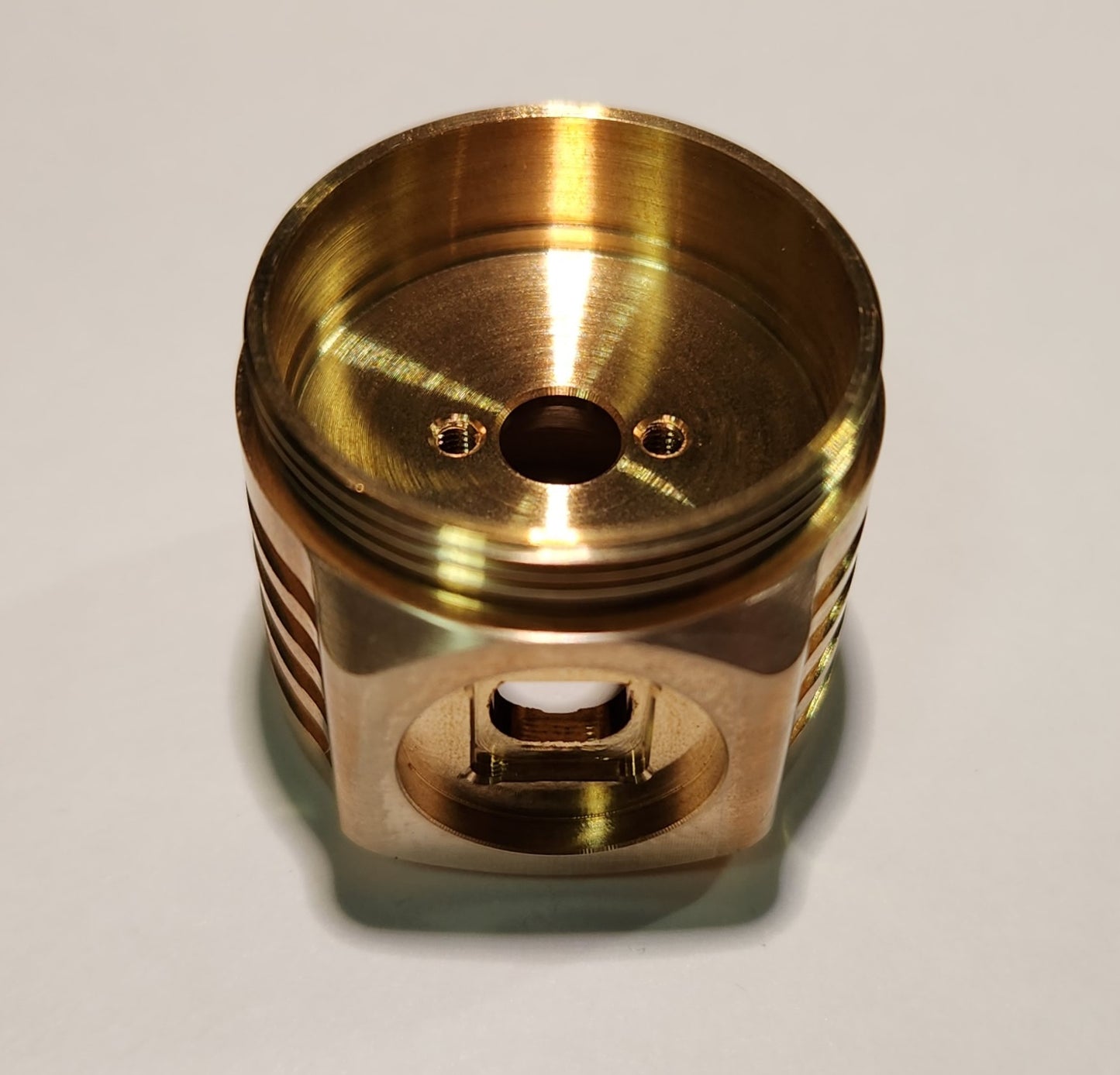 Emisar/Noctigon Brass Copper Replacement Head D4V2 BRASS