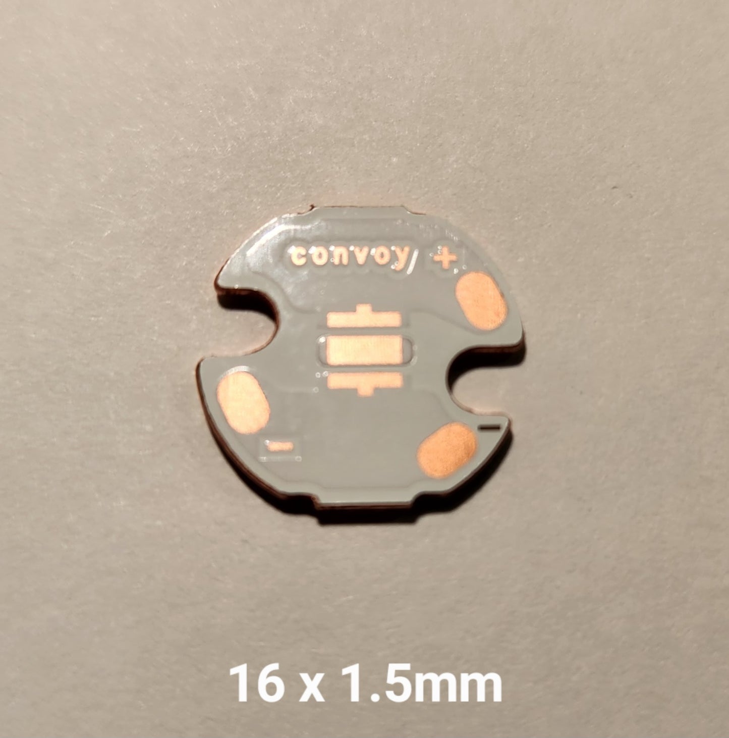 CONVOY RAW LED MCPCB 16 X 1.5MM 3535 SMD
