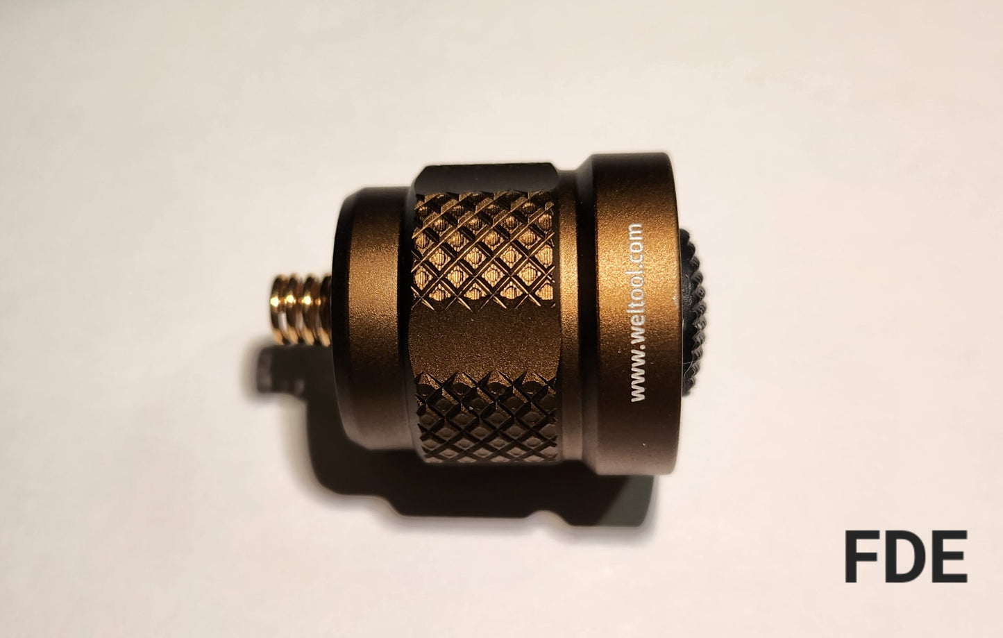 Weltool TC70 Weapon light tail cover (Full power output forward clicking switch) FDE