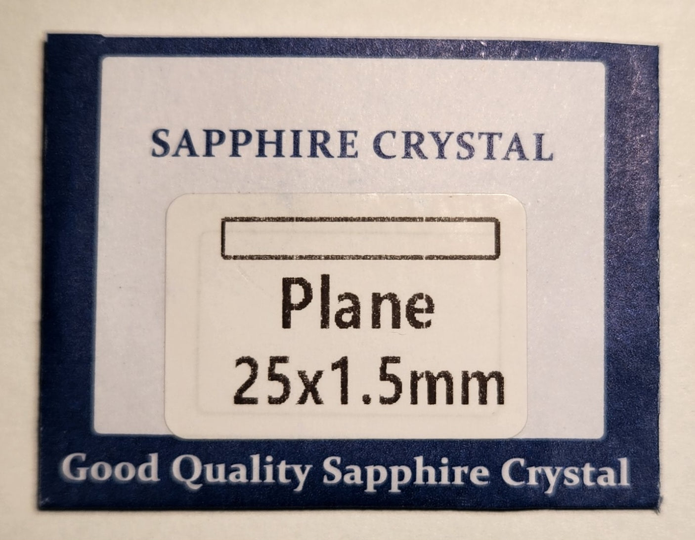 Sapphire Crystal Lens For Lumintop, Emisar or Noctigon LED Flashlight