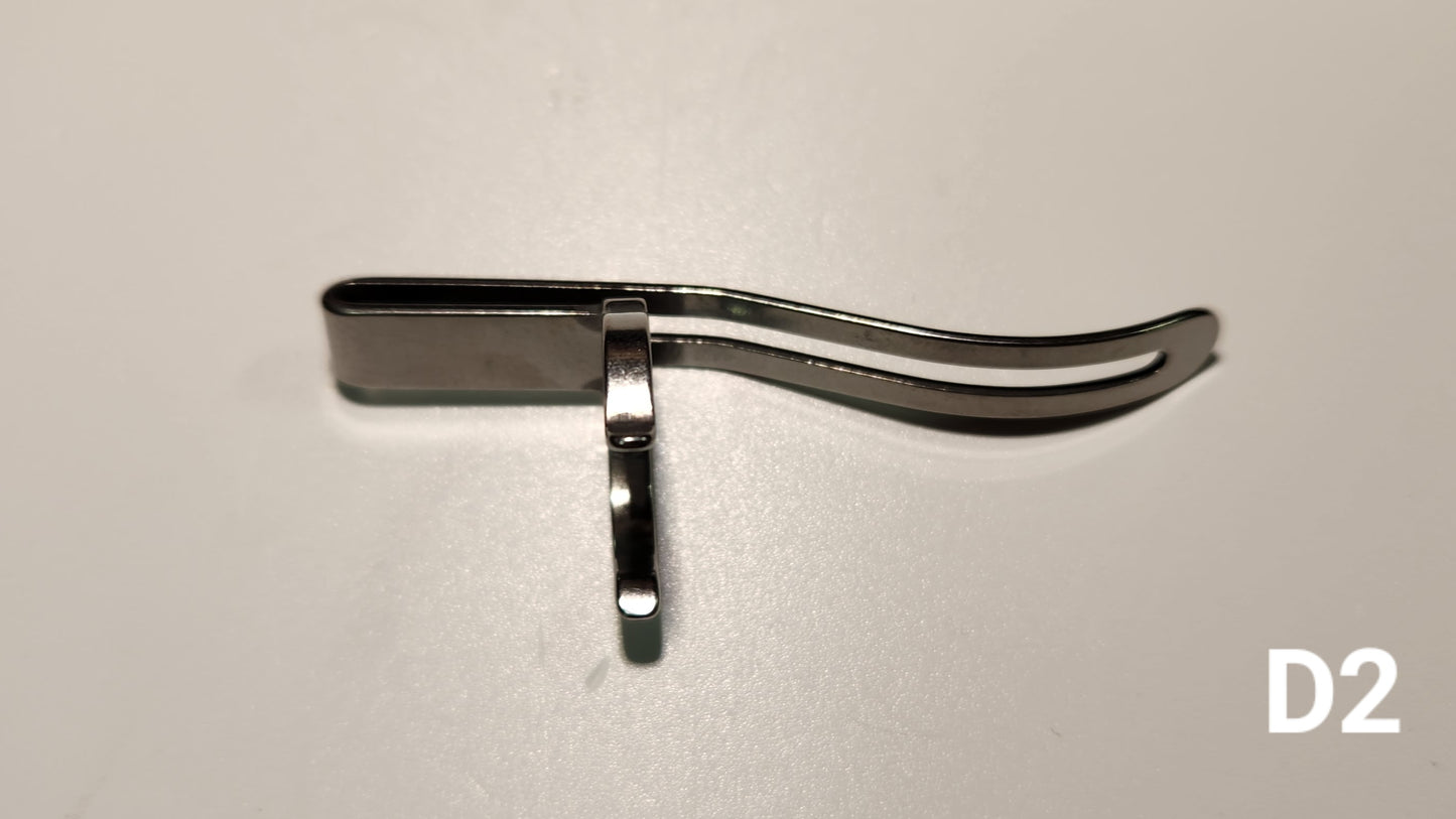 Emisar Noctigon Stainless Pocket Clips