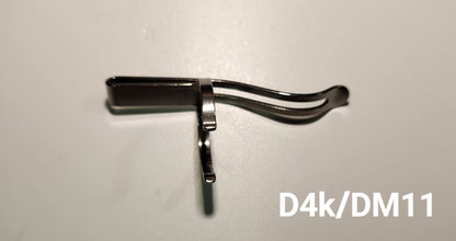 Emisar Noctigon Stainless Pocket Clips D1K D4K DM11 (DEEP CARRY)