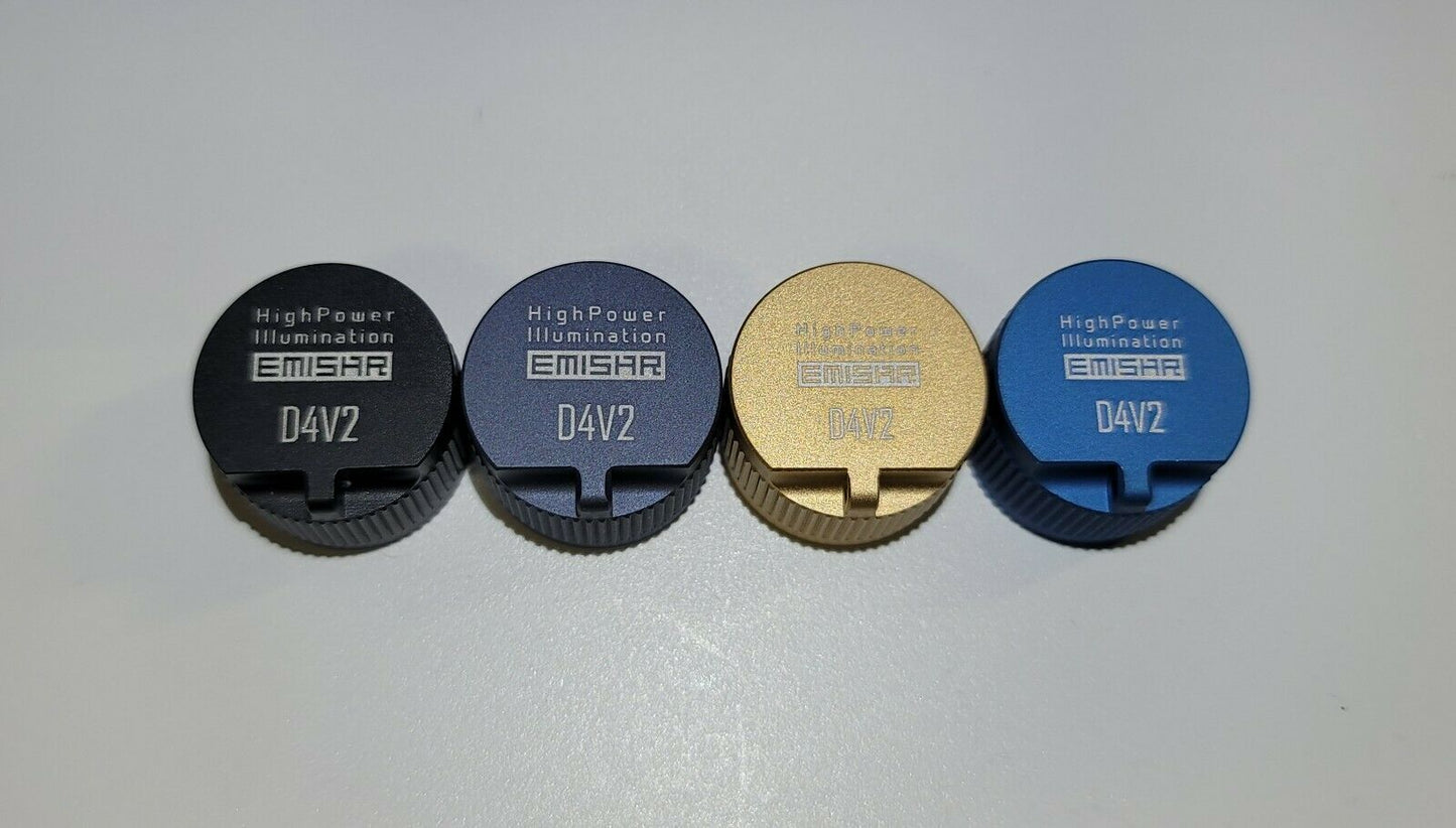 Emisar Noctigon Replacement Tailcap Tail Caps D4/D4V2/D1/D1K/D4K/D4SV2/KR4