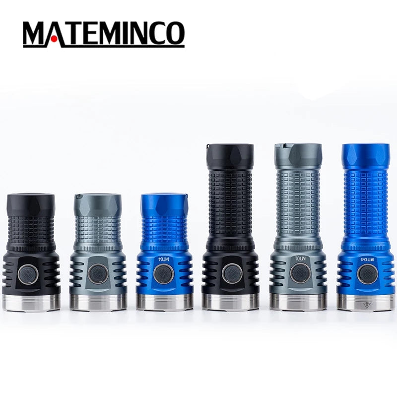 Mateminco MT04 4 x Cree XHP50.2 12,600 Lumens LED Flashlight