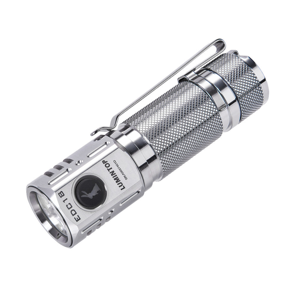 Lumintop EDC18 Raw Aluminum 2800 Lumens EDC LED Flashlight