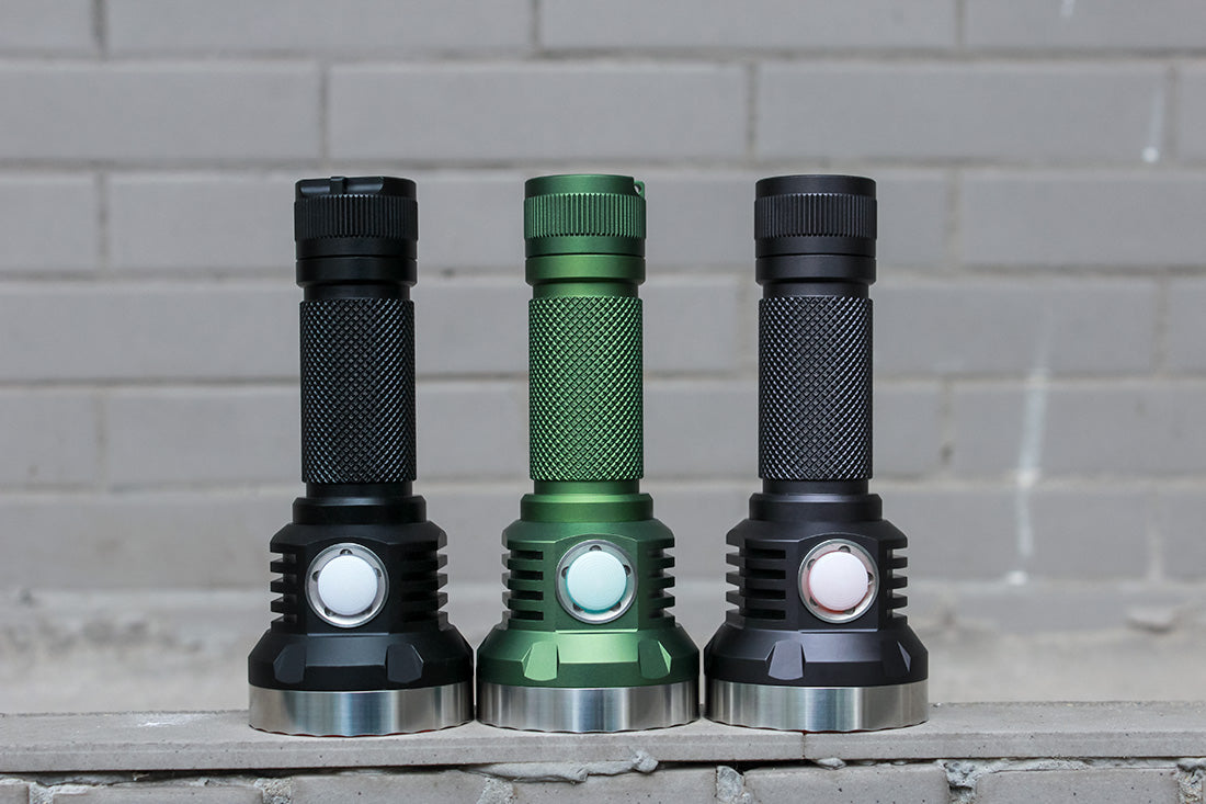 NOCTIGON K9.3 DUAL CHANNEL 7400LM 21700 LED FLASHLIGHT