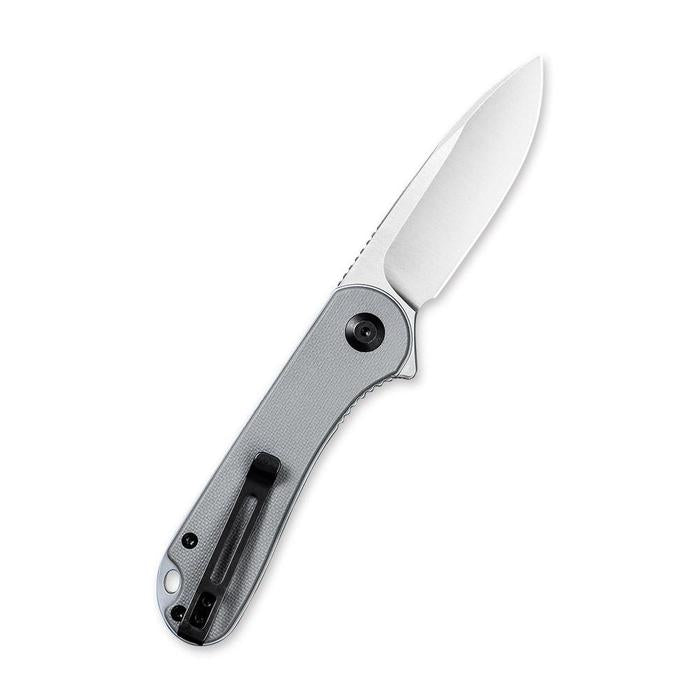 Civivi Elementum Flipper Knife - Gray G10 Handle (2.96'' Satin D2) C 907B