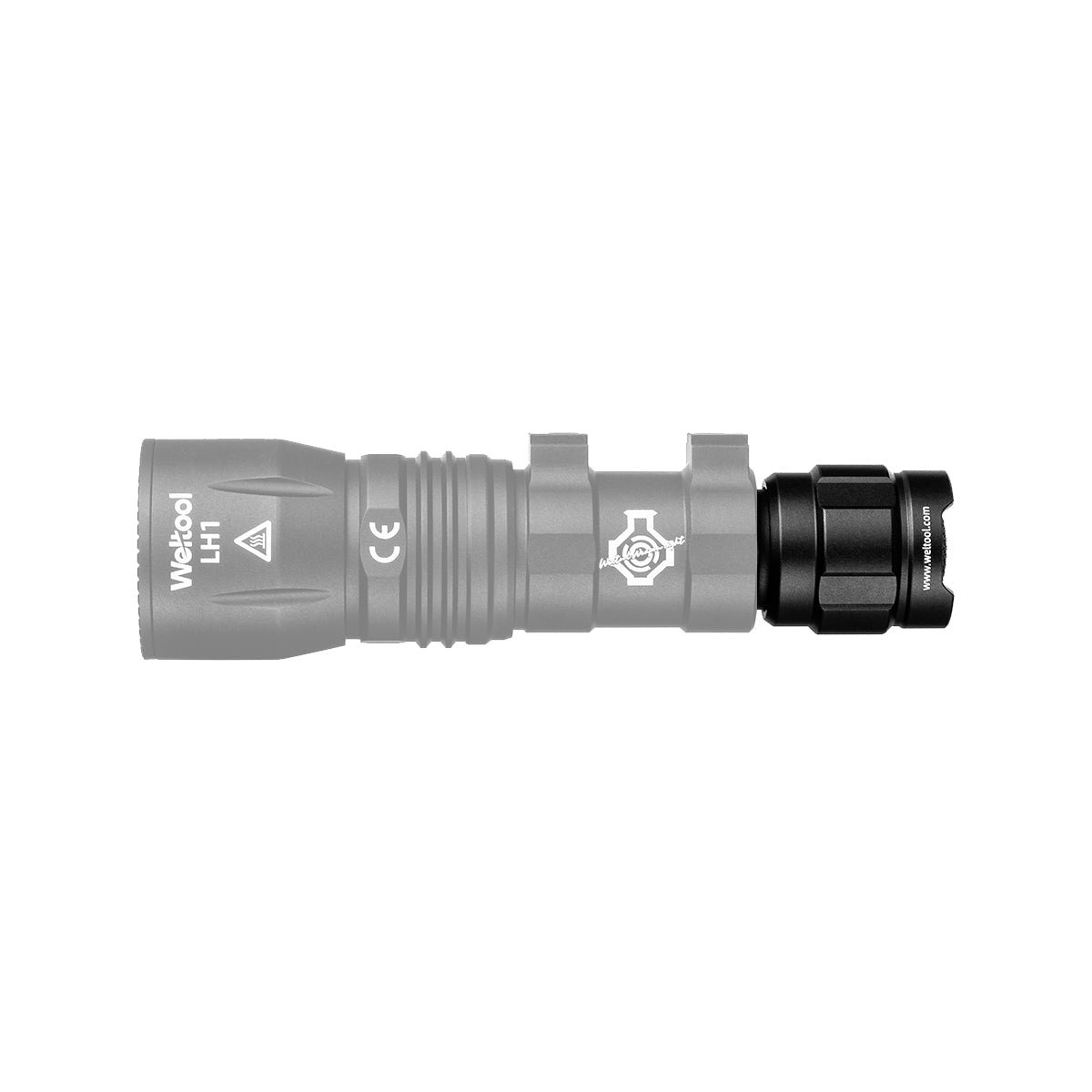Weltool TC68 Flashlight Forward Switch Tailcap for W35/W65/LH3 Series Weapon LEP