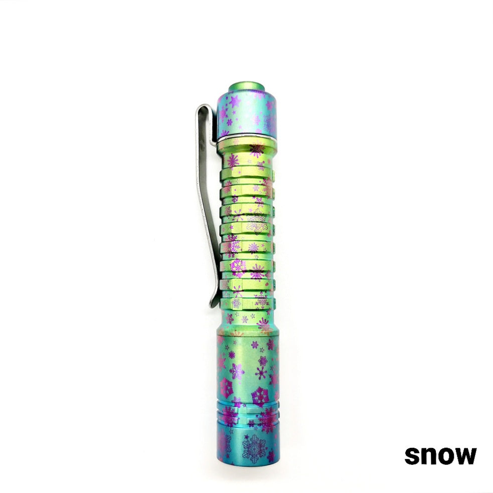 Reylight Pineapple Mini Titanium Anodized SNOW