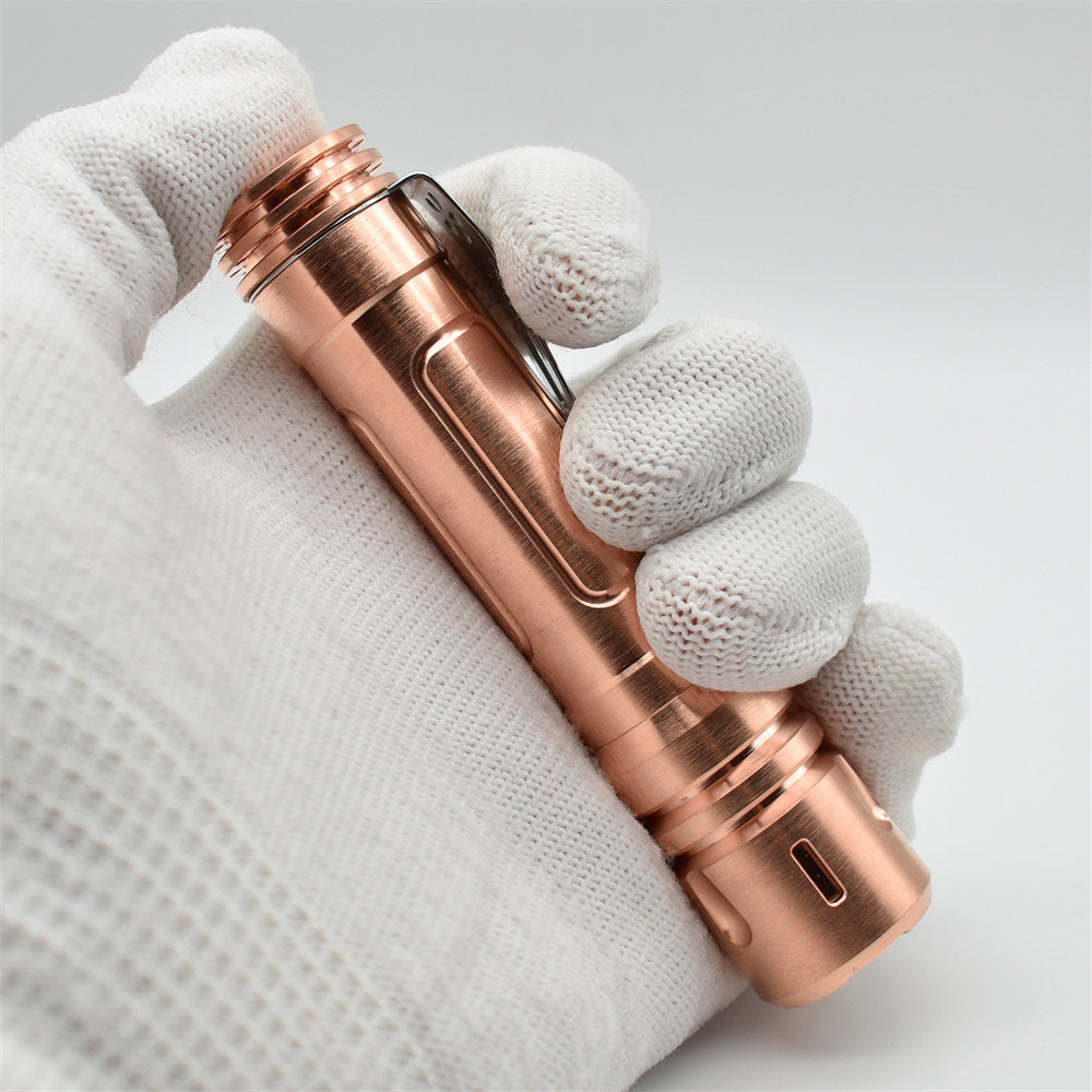 ReyLight Copper LAN Custom LED Flashlight