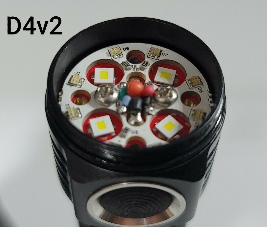 Emisar D4v2 Osram W2 Optioned High Power LED Flashlight