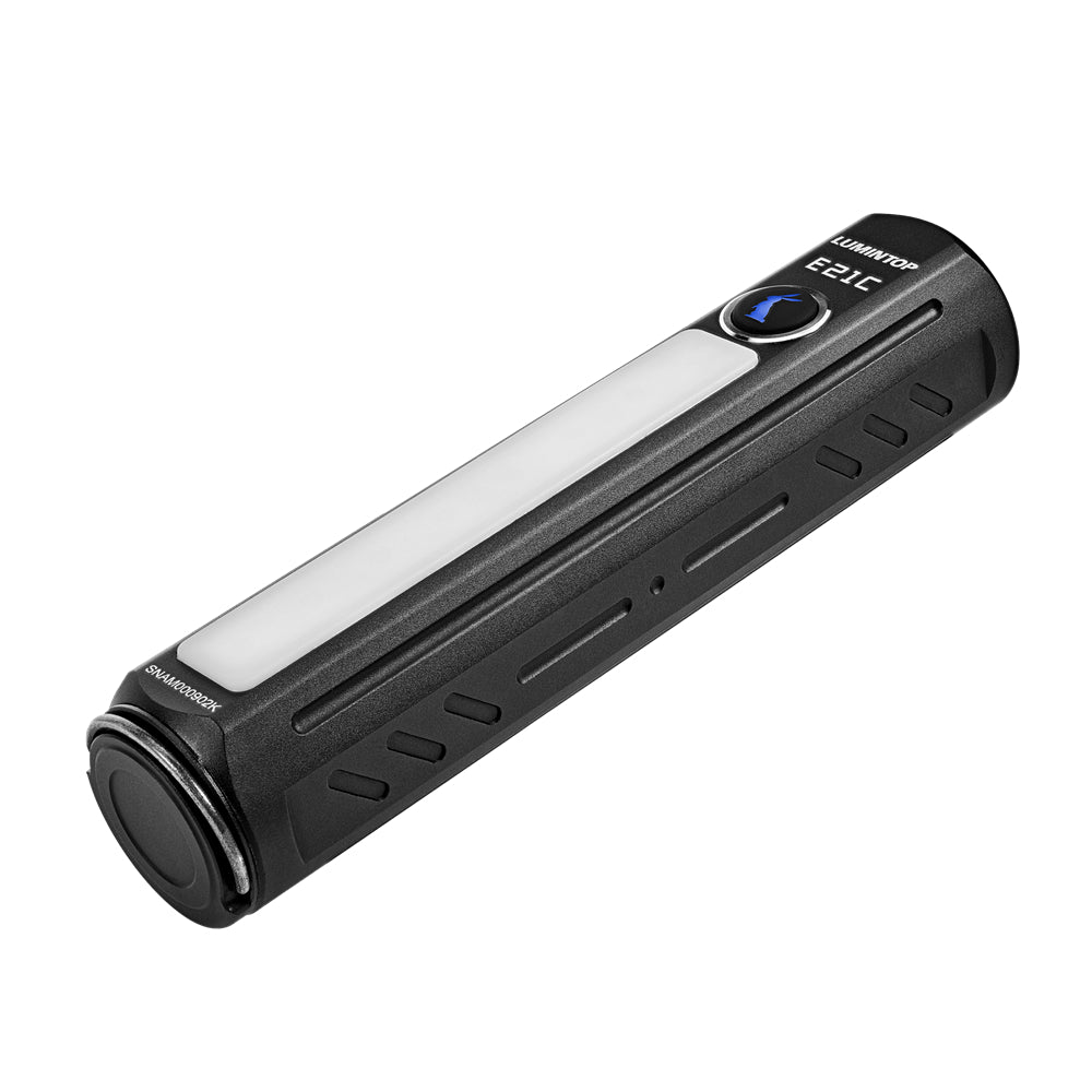 Lumintop E21C 1600 Lumens Type-C Rechargeable Dual Light Sources Magnetic Outdoor LED Flashlight