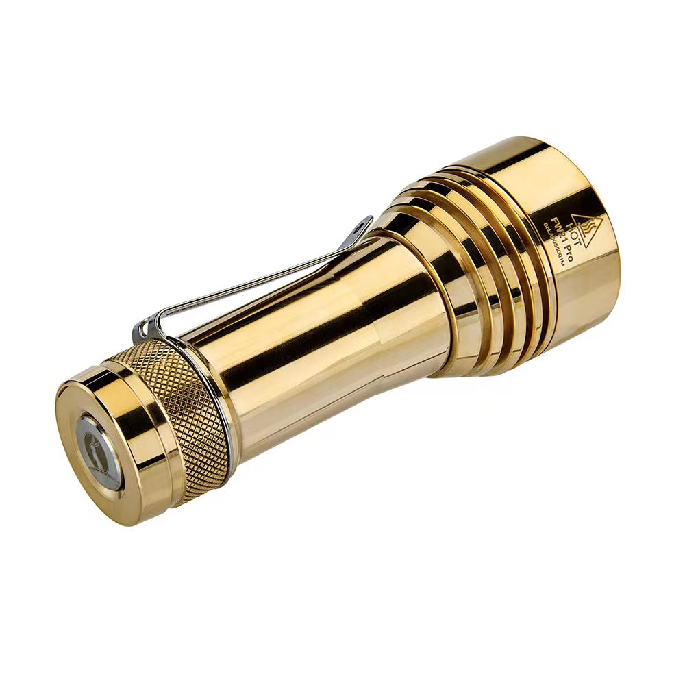 Lumintop FW21 Pro Brass Tri Cree XHP50.2 LEDs 10000 Lumens LED Flashlight