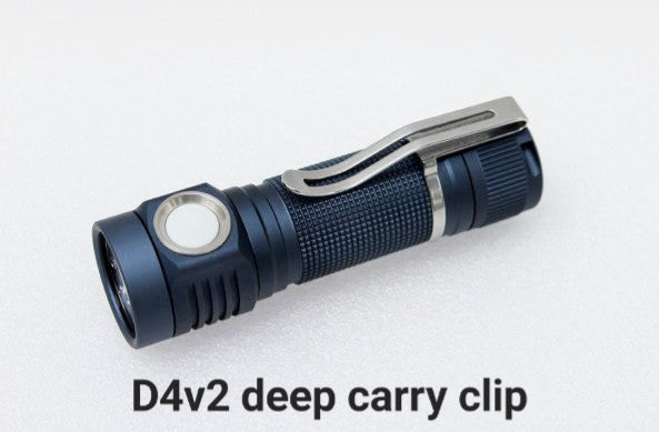 Emisar Noctigon Stainless Pocket Clips