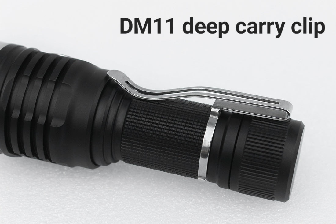 Emisar Noctigon Stainless Pocket Clips