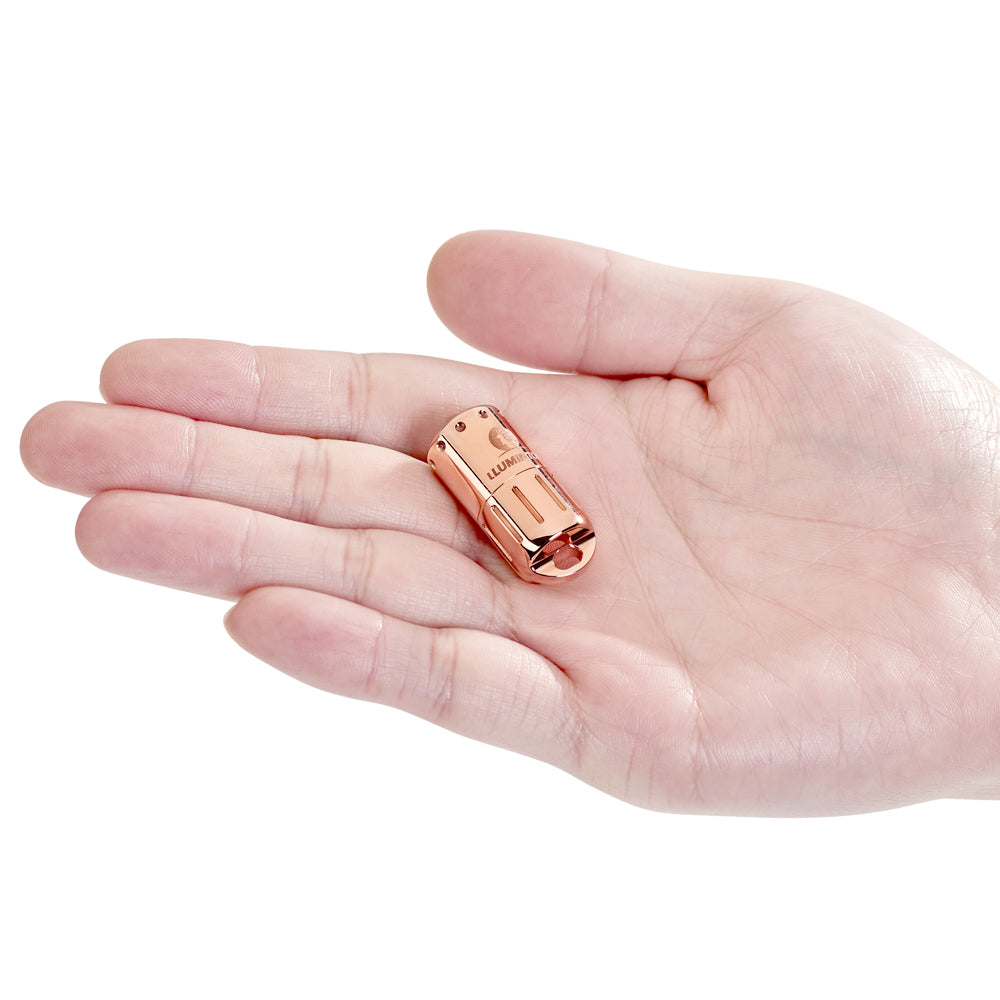 Lumintop EDC Pimi 110 Lumens 10180 EDC Copper Flashlight