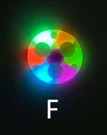 Lumintop MULTI COLORED TRI-GLOW Turbo Glow Gaskets For FW3A EDC18 FW21 LM10 HL3A F