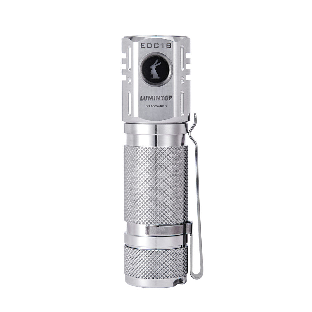 Lumintop EDC18 Raw Aluminum 2800 Lumens EDC LED Flashlight