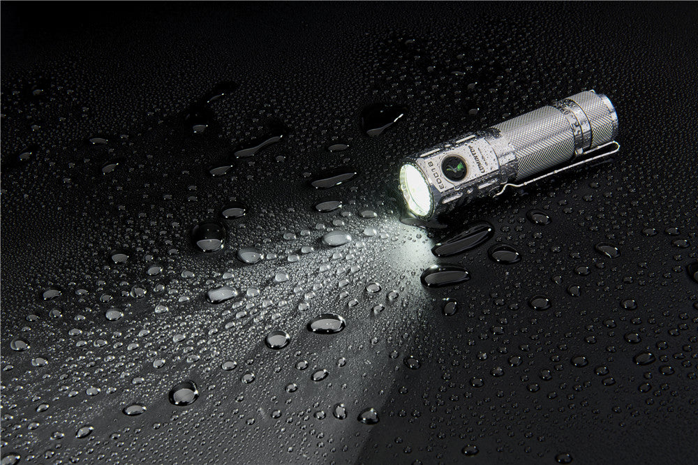 Lumintop EDC18 Raw Aluminum 2800 Lumens EDC LED Flashlight