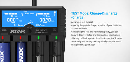 XTAR DRAGON VP4 Plus Battery Charger