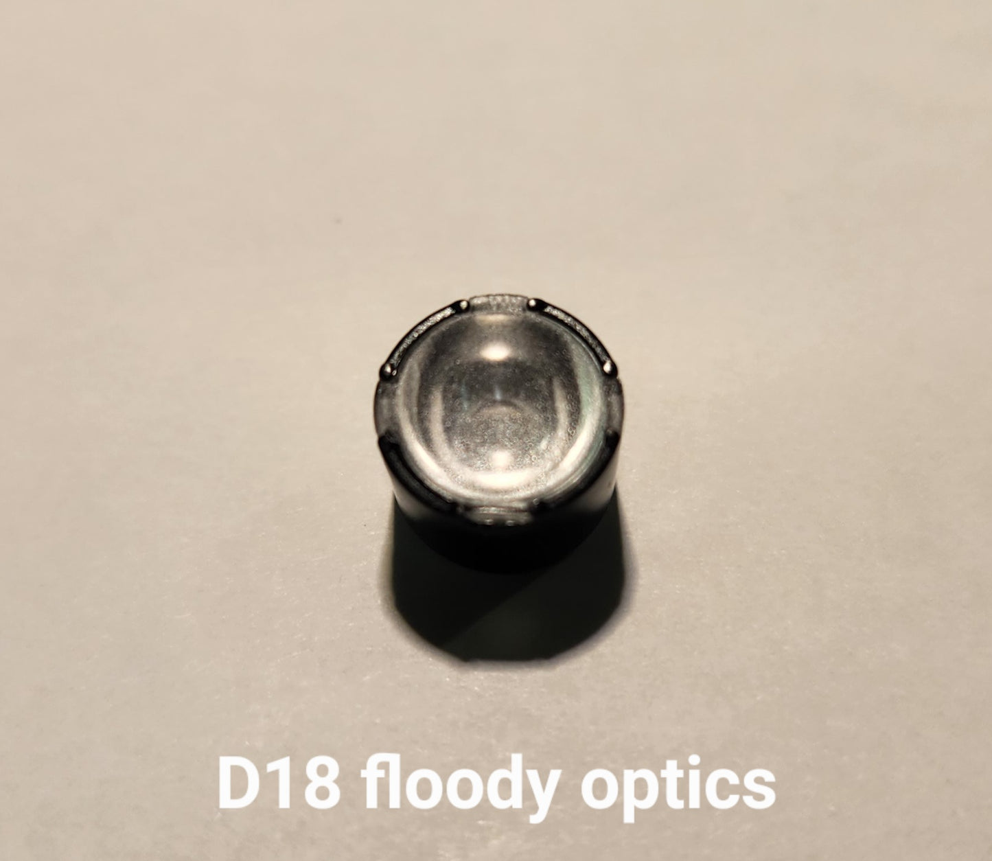 Emisar/Noctigon Replacement Glass TIR Optics LEDIL D18 FLOODY OPTICS