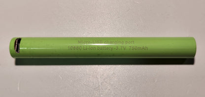 10880 750mAh 3.7V Lithium-Ion Rechargeable Battery **** HAS TO BE SHIPPED WITH FLASHLIGHT + FEDEX ***