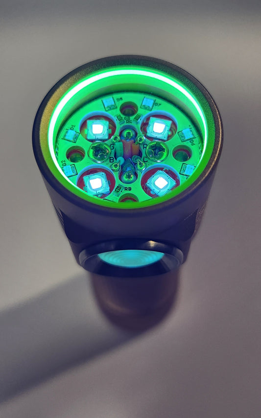 Emisar D4v2 Quad 20W 365nm UV Flashlight W/AUX