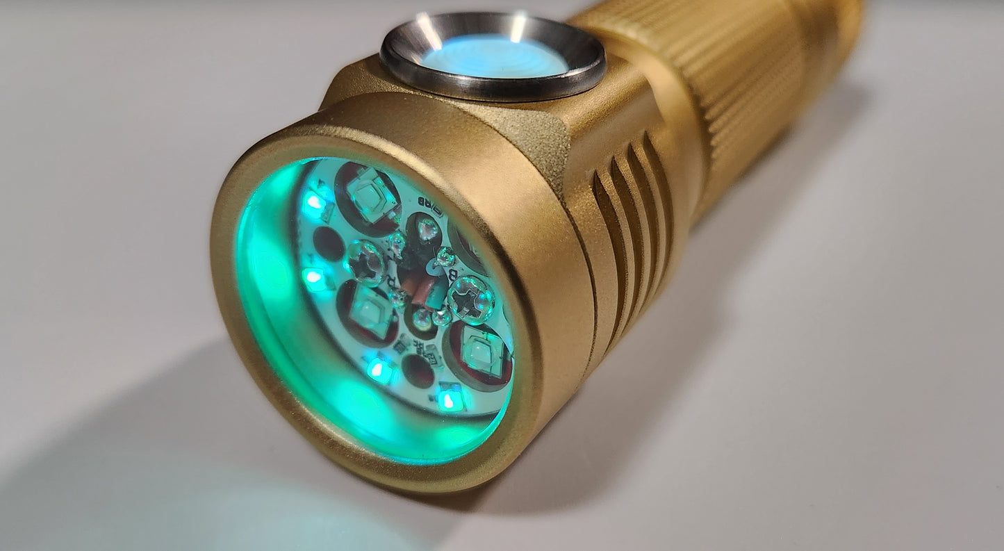 Emisar D4v2 Quad 20W 365nm UV Flashlight W/AUX